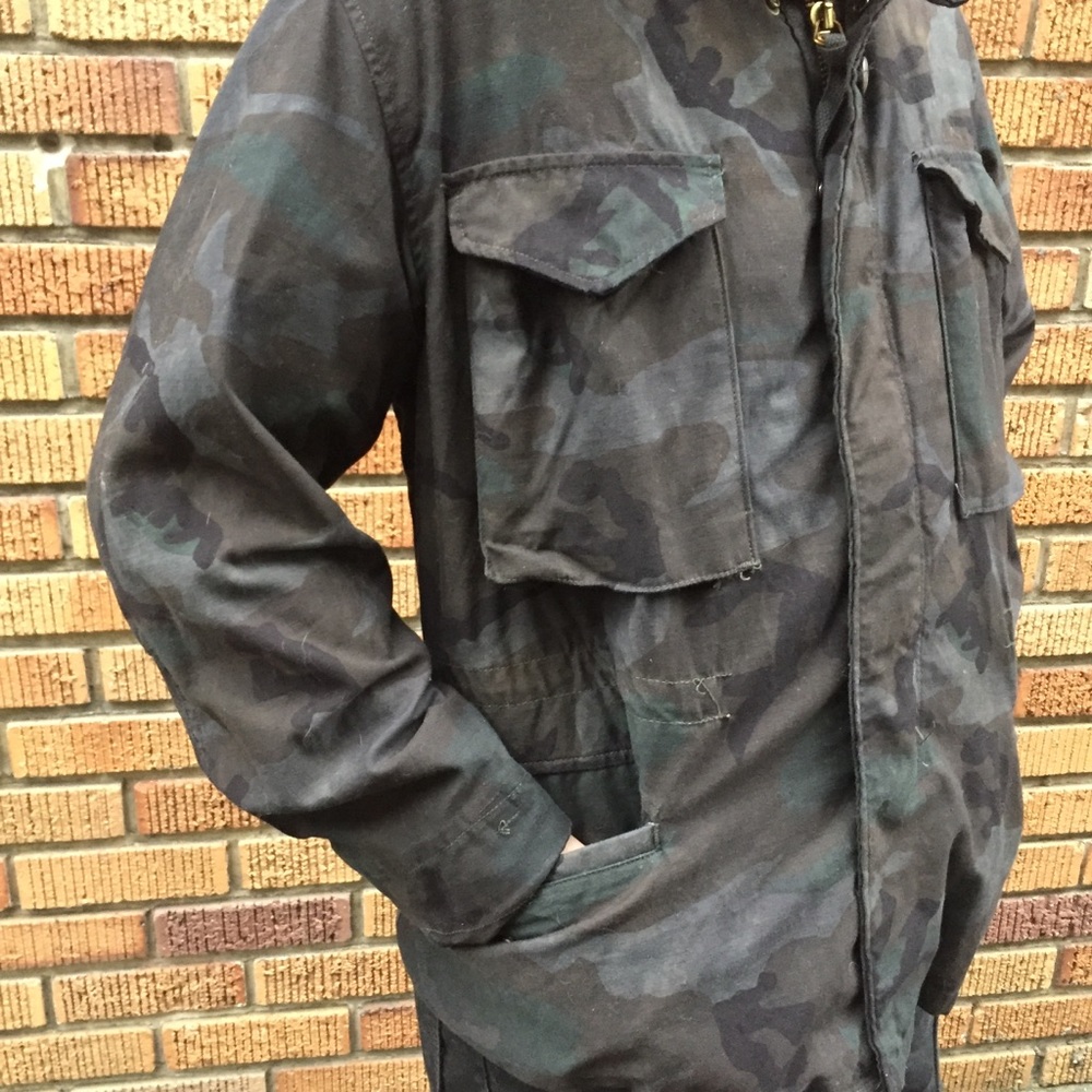 Men’s US Army Camo Coat - Picture 3 of 7